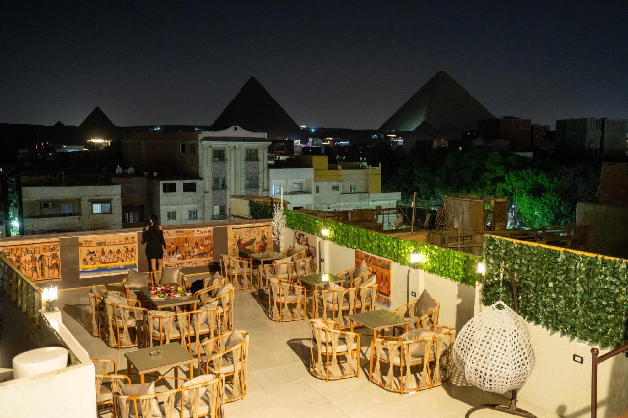 Hotel King Of Pharaohs Pyramids View El El Cairo Exterior foto